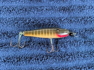 Creek Chub Bait Co. 3 1/4" Baby Pikie Minnow Nice Condition 👍 - Picture 1 of 7