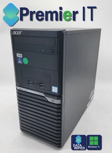 Acer Veriton M6640G Desktop PC - Intel Core i5-6500 - 8GB RAM + 480GB SSD - Picture 1 of 6