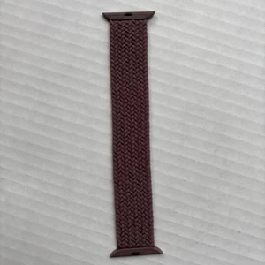 Bracelet universel Apple Watch caoutchouc marron clair extensible taille moyenne - Photo 1 sur 6