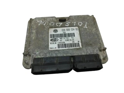 Centralina motore Seat Toledo II 1M2 ECU 036906034BD 1.60 benzina 74kw 29538279 - Immagine 1 di 4