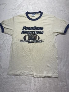 Vintage Penn State Nittany Lions Shirt Herren Large blau weiß NCAA Football 80er - Bild 1 von 8