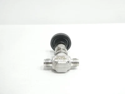 Whitey SS-1RS4 Manual Stainless Needle Valve 5000psi 1/4in Tube - Image 1 of 4