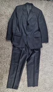 Gieves and Hawkes Anzug Herren 42 S Savile Row 2-teilig grau schwarz W 36 L 27 - Bild 1 von 18