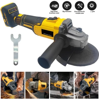 125 mm 21V Akku Winkelschleifer Brushless Motor Trennschleifer Schleifmaschine - Bild 1 von 4