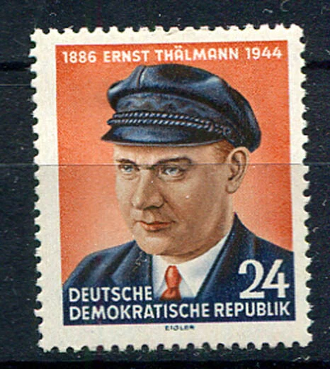 Germany - DDR : Ernst Thalmann stamp from 1954 - mint - Image 1 of 1