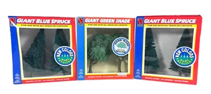 Life-Like Blue Spruce and Green Shade Trees-All Scale Self Standing - Picture 1 of 7