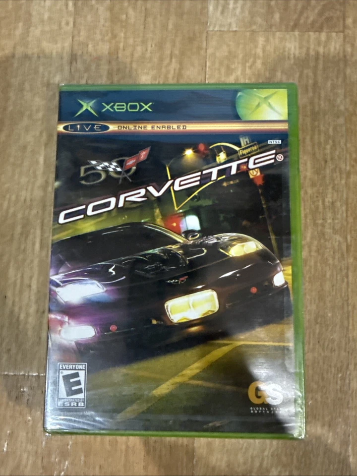 CORVETTE Microsoft Xbox Factory SEALED Video Game New - Image 1 of 4