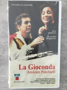 PONCHIELLI: La Gioconda - Domingo/Marton - Fischer (UK VHS-Video VLRM 100 /OVP)) - Bild 1 von 2