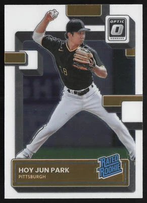 2022 Donruss Optic Hoy Jun Park #93 Rookie RC Pittsburgh Pirates - Image 1 of 2