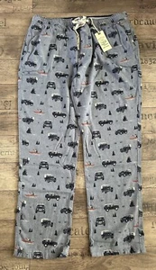 FAT FACE x LAND ROVER HOMBRE PIJAMA PJ PANTALONES SALÓN NAVIDAD AZUL - 4XL L - Imagen 1 de 9