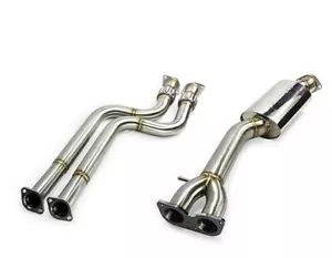 ISR Performance Series II Resonated Mid Section for BMW E46 325 330 Late Models - Picture 1 of 5