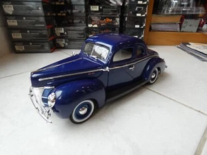 Ford Sedán 1940 Azul 1/18 Motormax - Imagen 1 de 4