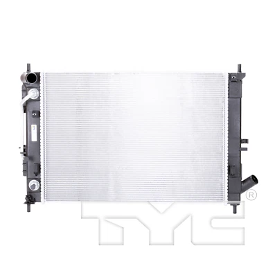 Conjunto de radiador TYC 13412 para modelos Hyundai Elantra 1.8/2.0L Auto Trans 2014-2015 - Imagem 1 de 2