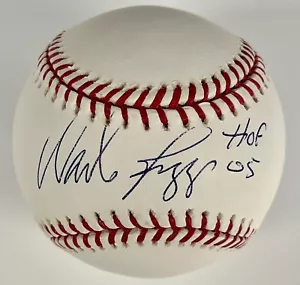"Wade Boggs inscripción firmada "HOF 2005" béisbol Rawlings MLB W111846 - Imagen 1 de 2