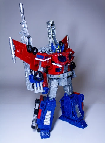 WFC: Siege Galaxy Upgrade Optimus Prime 100% Loose w/ Upgrade Cover