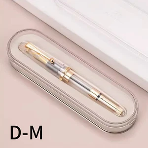Jinhao 9019 Resin Fountain Pen #8 M Nib Big Size&High Capacity Converter 2023 - Picture 1 of 6