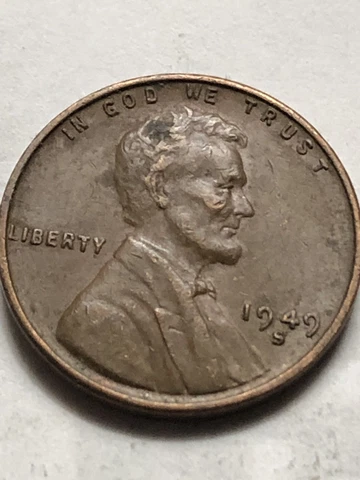 1949 S Lincoln Wheat Cent circulated Penny /Brown Coin Low Shipping Lot N65 Cover