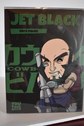 Youtooz: Cowboy Bebop Collection Jet Black Vinyl Figure #4 Anime with Protector Cover