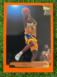 2000 Topps Basketball NBA KOBE BRYANT #125 Tipoff Insert Orange Lakers