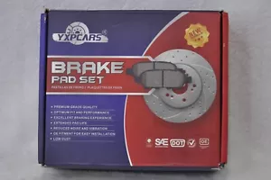 Brake Pads 4pcs FRONT Kits w/Wire SENSOR FOR BEETLE, GOLF, GOLF CITY, JETTA - Picture 1 of 8