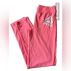 Reebok leggings girls size 12 pink - Picture 1 of 3