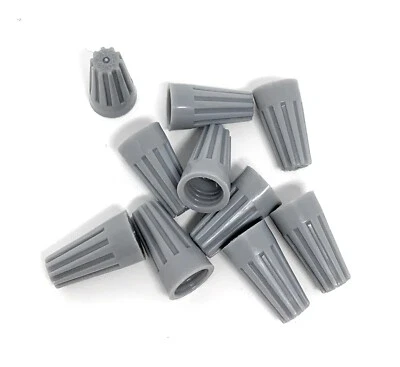 CALIFORNIA TOOLS Grey Electrical Wire Connectors UL - 1000 PACK