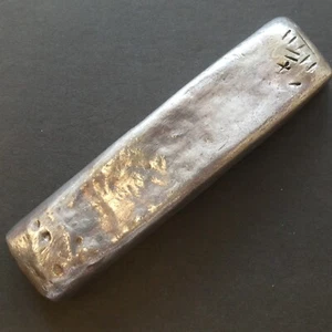 Barra de plata Vietnam 10 taels 380,2 gramos 4,5" - Imagen 1 de 6