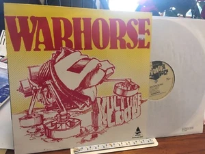 WARHORSE LP Vulture Blood 1983 UK PRESS Nick Simper MINT/EX - Picture 1 of 1