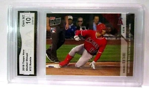 Shohei Ohtani RC 2018 Topps Now ROOKIE Card #72 GEM GMA10!Angels P/DH RC STAR - Foto 1 di 2