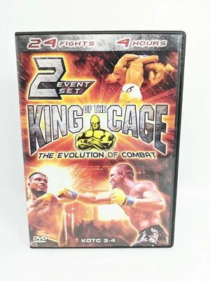 King Of The Cage - Event #3 Knockout Nightmare  Event #4 Gladiators DVD KOTC 3-4 - image 1 of 4