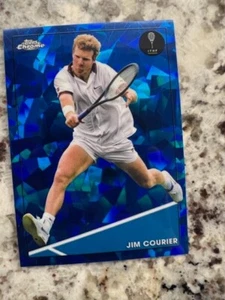 Tarjeta de tenis Jim Courier 2021 Topps cromada zafiro #13 - Imagen 1 de 1