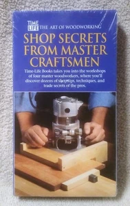 NEW Time Life Art of Woodworking VHS Video Tape Shop Secrets Master Craftsmen - Picture 1 of 2