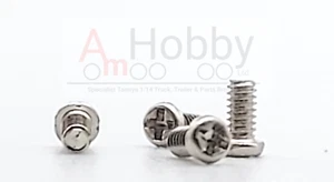 Tamiya 1.2x2.5mm Screw (4) (Volvo FH16 Timber/Tow/XL750 Trucks) - Picture 1 of 8