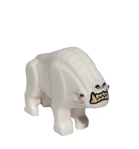 LEGO Star Wars CORELLIAN HOUND ~ White with Tan Teeth and Orange Eyes NEW - Picture 1 of 1