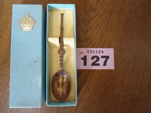 Gilt Metal Royal Ancestral Annointing Spoon - Picture 1 of 10