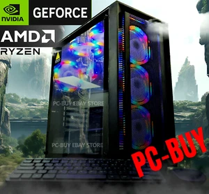 Liquid Cooled Gaming PC Ryzen 9 5900X RTX 3070 64GB RAM 2TB SSD Win11 PRO WIFI - Picture 1 of 6