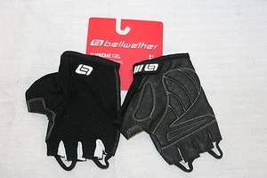 Bellwether Womens Supreme Gel CYCLING GLOVES Fingerless Glove Extra Large Black - Picture 1 of 1