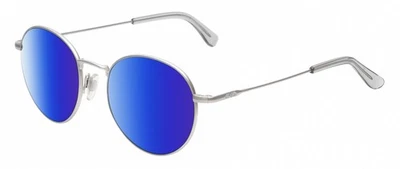 Gafas de sol polarizadas American Optical AO-1002 unisex redondas de diseñador plateadas 51 mm Foto 1 de 4