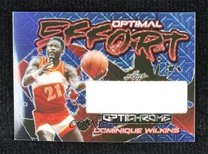 2022-23 Leaf Optichrome Optimal Effort 1/1 Dominique Wilkins #OE-DW1 HOF 4z8 - Picture 1 of 3