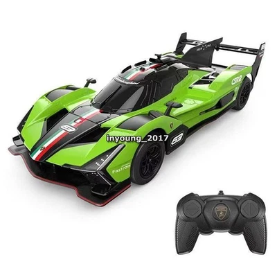 1/24 Remote Control Car 2.4GHz 4CH Lamborghini SC63 RC Car Toy Vehicle for Kids - Image 1 of 4