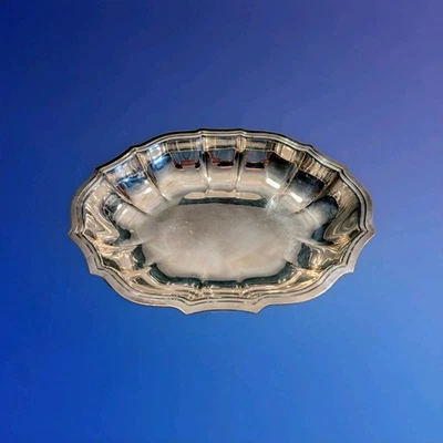 Vintage Chippendale IS International Silver Company Scalloped Serving Tray 12” - Image 1 of 4