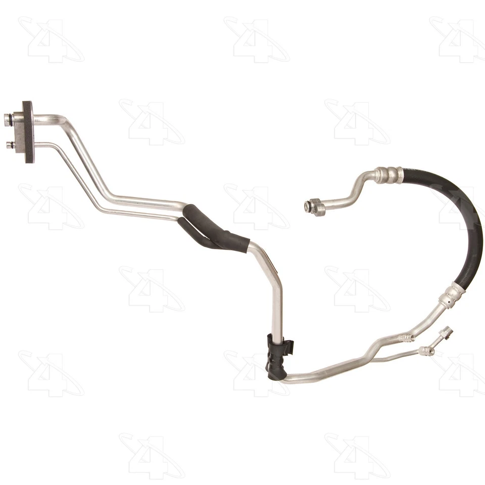 Conjunto de manguera de línea de líquido y succión de aire acondicionado 4 estaciones 55279 se adapta a 04-08 Acura TSX Foto 1 de 4