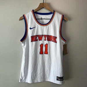 Nike Dri Fit NBA New York Knicks Jalen Brunson Jersey White Size Youth XXL - Picture 1 of 7