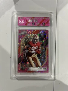 2022 Panini The National JERRY RICE Camo Pink Prizm /50 🔥 HGA 9.5 / Mint 🔥 - Picture 1 of 2