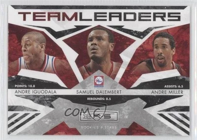 2009 Rookies & Stars Team Leaders Black Andre Iguodala Samuel Dalembert Miller - Image 1 of 2