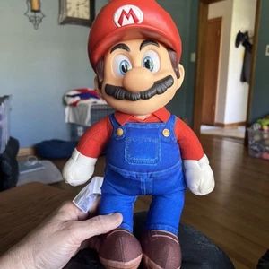 The Super Mario Bros Movie 2023 Poseable Plüsch Figur Jakks Pacific Toy Nintendo - Bild 1 von 4