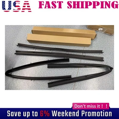 4X PARA 99-16 Ford F250 F350 Doble Cabina Puerta Inferior Delantera y Trasera Tira Sello F Foto 1 de 4