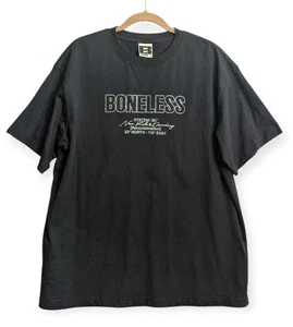 Boneless T-Shirt Gray Black Size Large Excellent Condition  - Picture 1 of 10