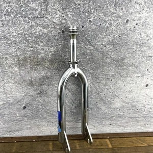 Mongoose BMX Fork 20in Chrome Steel 1in Threaded Steerer 3/8 Race 90s Strike - Picture 1 of 15