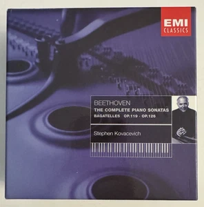 Beethoven Complete Piano Sonatas  Stephen Kovacevich (CD, 2004 EMI) 9 CD set - Picture 1 of 10